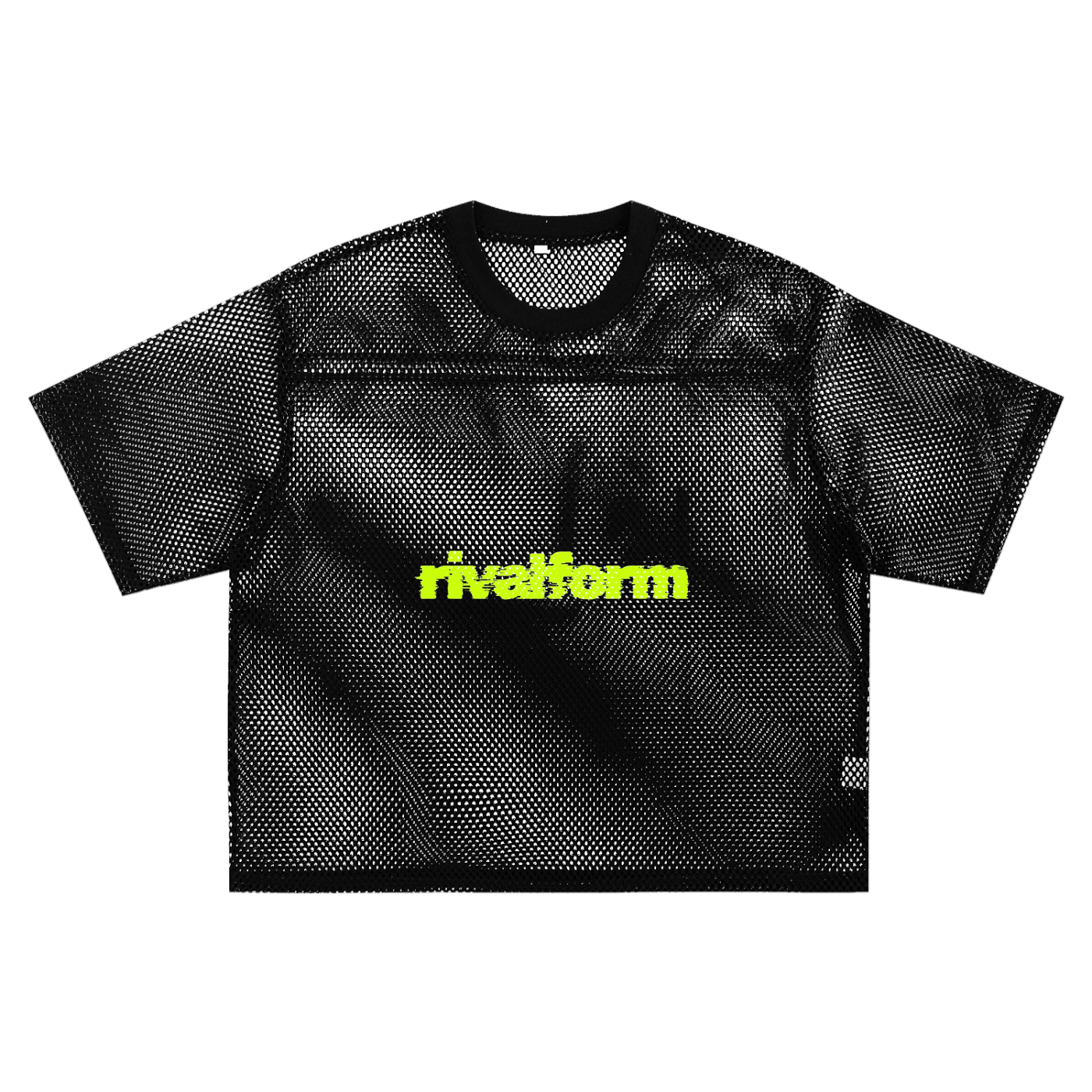 See-through Boxy Net T-shirt