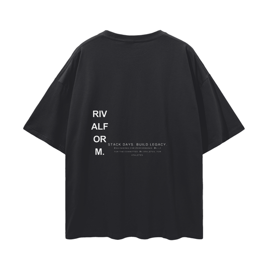 Oversize Deep Drop Shoulder Tee - 190 GSM