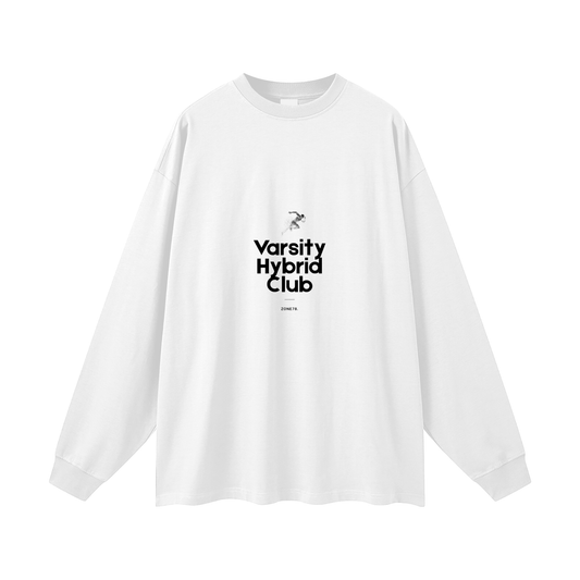 Streetwear Unisex Cotton Long Sleeve Tee