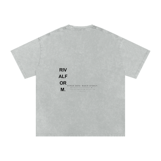 Acid Wash Oversize T-Shirt - 250 GSM
