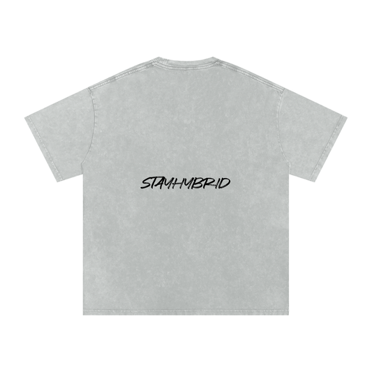 Acid Wash Oversize T-Shirt - 250 GSM